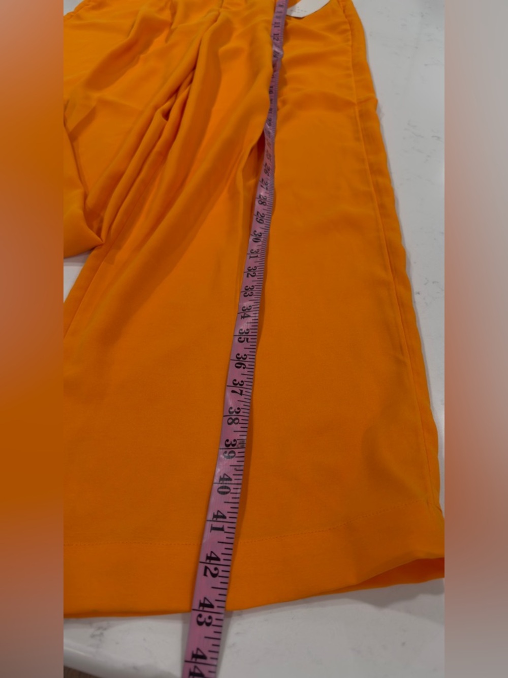 a new day Bright Orange Wide-Leg Straight pants - Picture 13 of 15